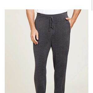 Barefoot Dreams Gray Joggers Soft Knit Tapered Fit